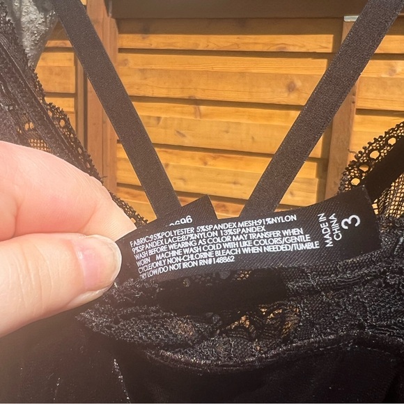 Torrid velvet dress- Black - Picture 8 of 9